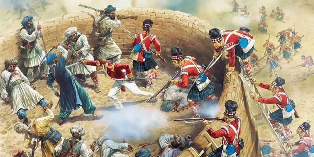 The Battle of Assaye was a major battle fought between the Maratha Empire and the British East India
