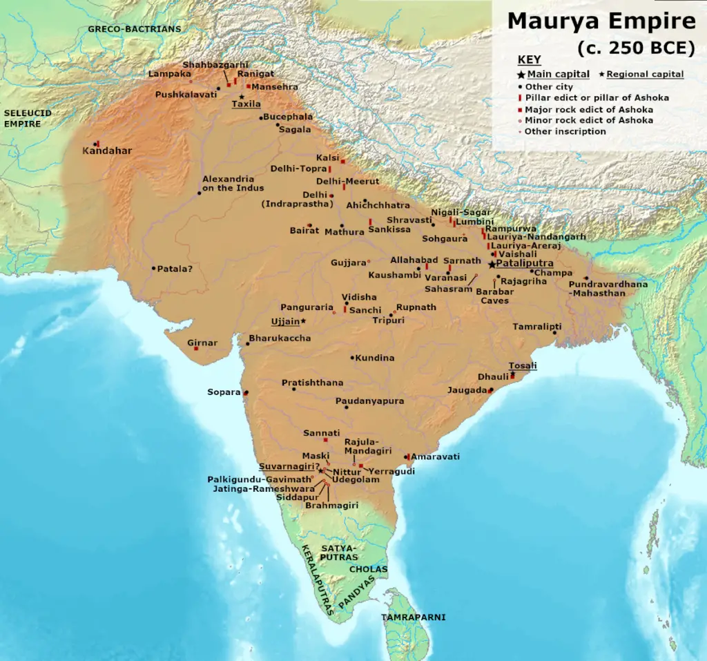 Mauryan Empire (A Brief History of Modern India)
