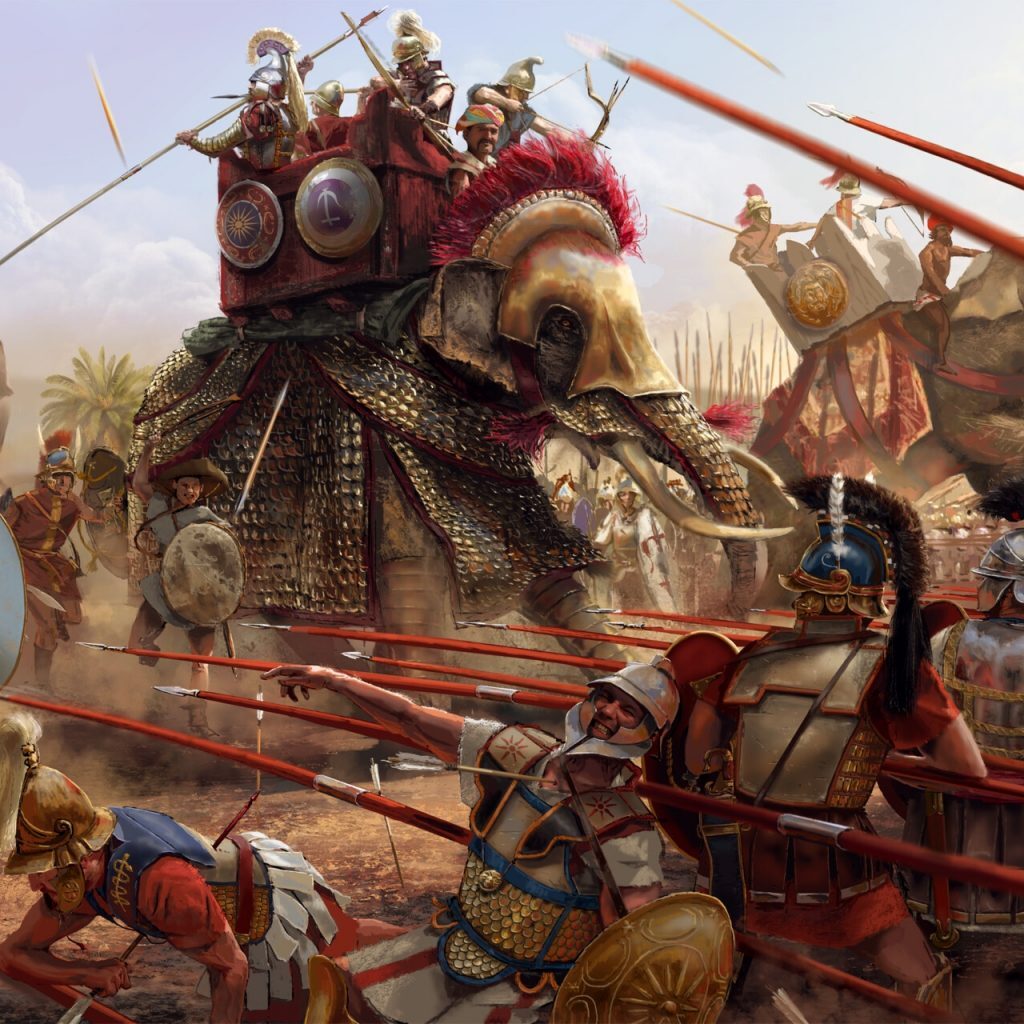 War Scene of The Alexanders Invasion of India