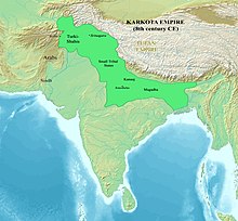Karakota Empire Map