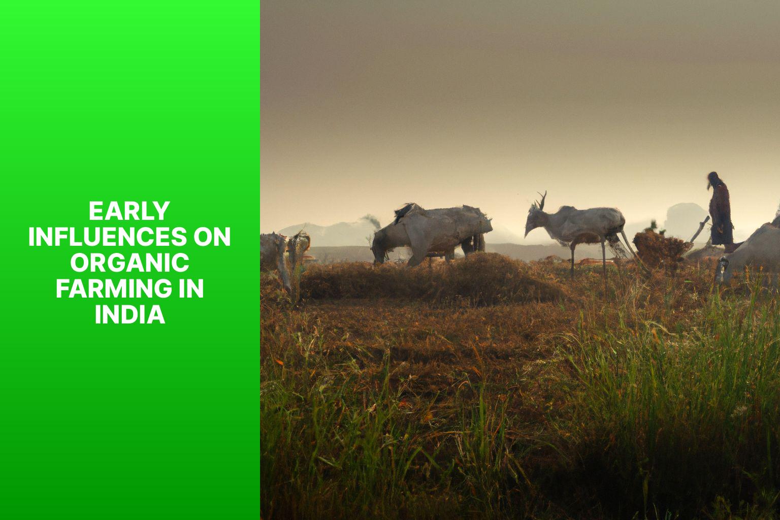 Early Influences on Organic Farming in India - History of Organic Farming in India 