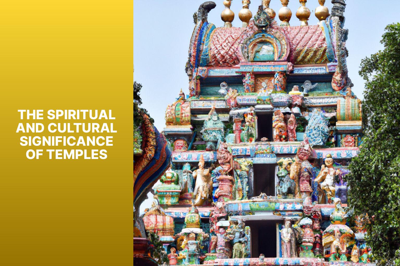 The Spiritual and Cultural Significance of Temples - The Legacy of Temples in Indian  Beyond Religion 