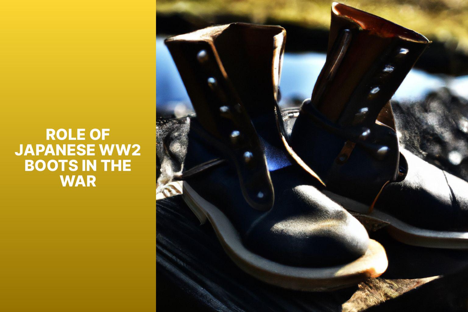 Role of Japanese WW2 Boots in the War - Stepping into  Japanese WW2 Boots and Their Role in the War 