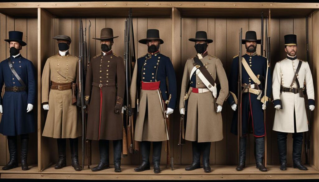 historical civil war uniforms