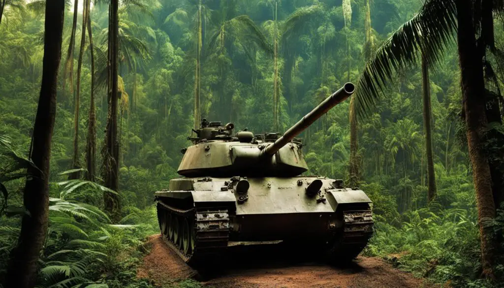 vietnam war tanks