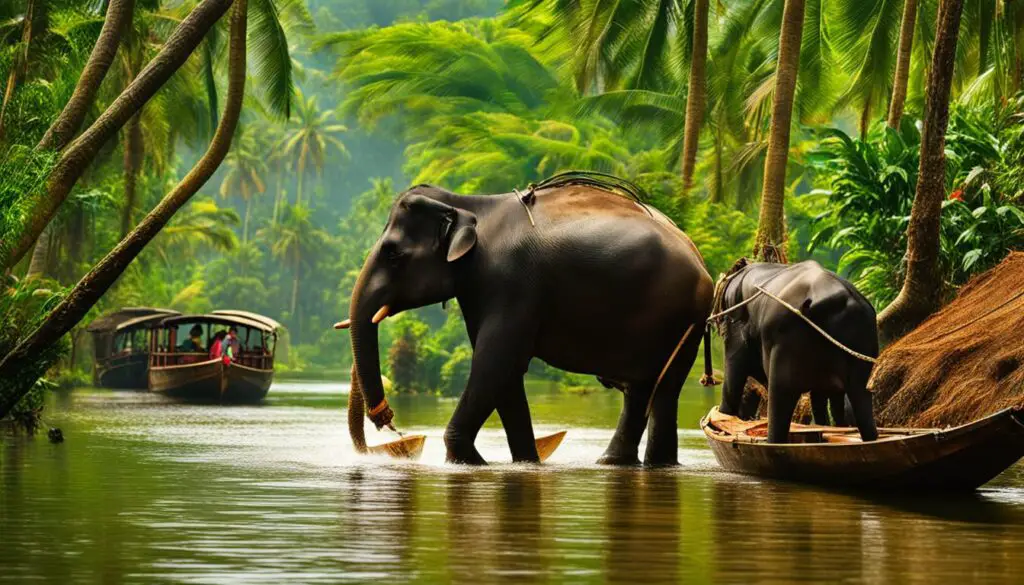 Kerala's natural resources and tourism industry