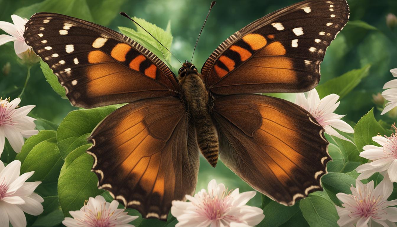 brown butterfly meaning in the bible
