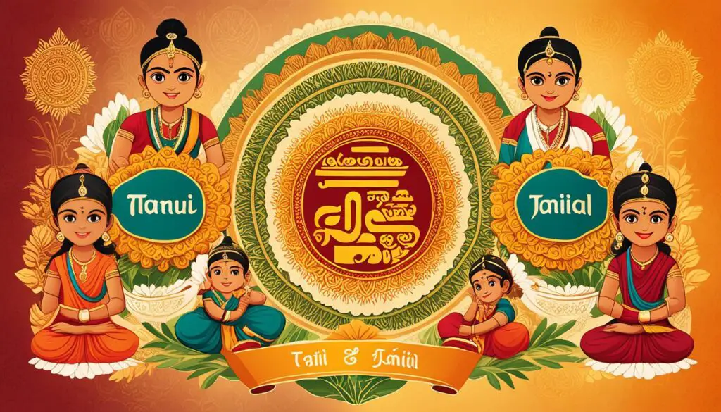 cultural significance of Tamil boy names