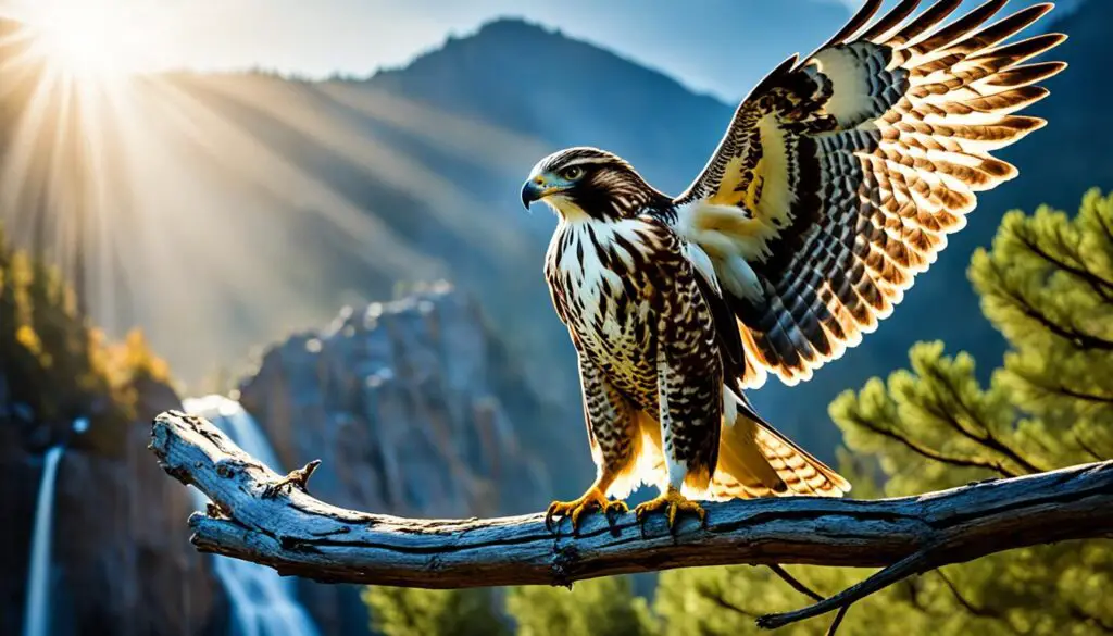 spiritual symbolism of hawks in the Bible