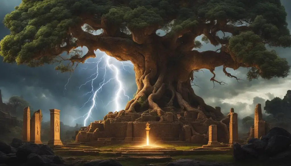 thunderstorm symbolism in mythology and religion
