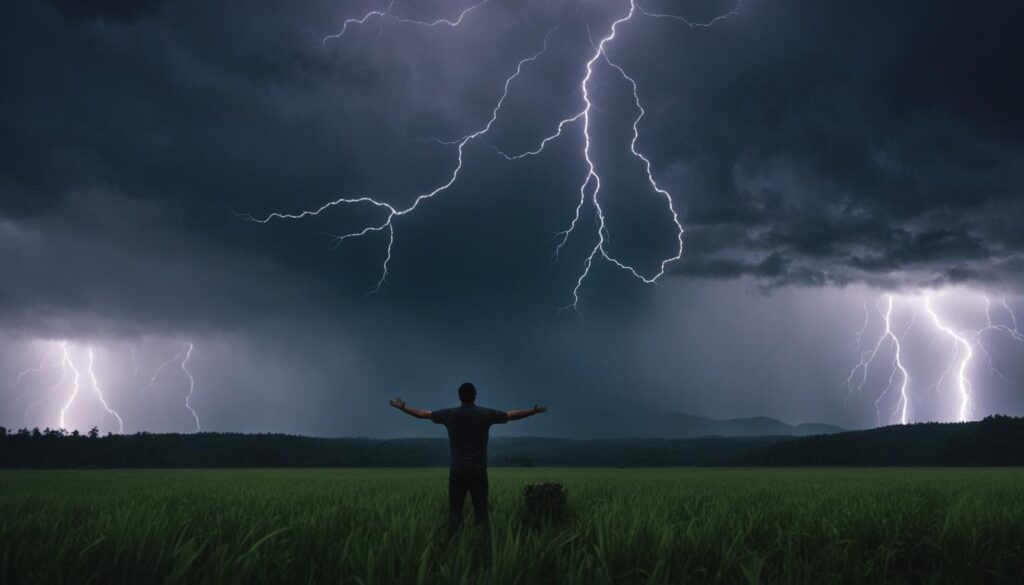thunderstorms and spiritual practices